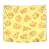 Cheese Design Pattern Wall Tapestry
