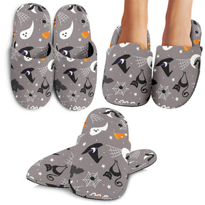 Halloween Design Pattern Slippers