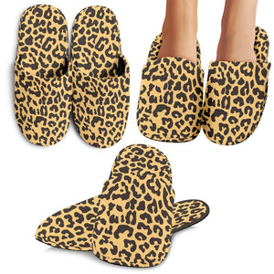 Leopard Skin Print Slippers