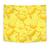 Lemon Pattern Wall Tapestry