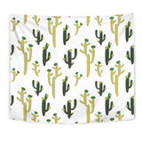Cute Cactus Pattern Wall Tapestry