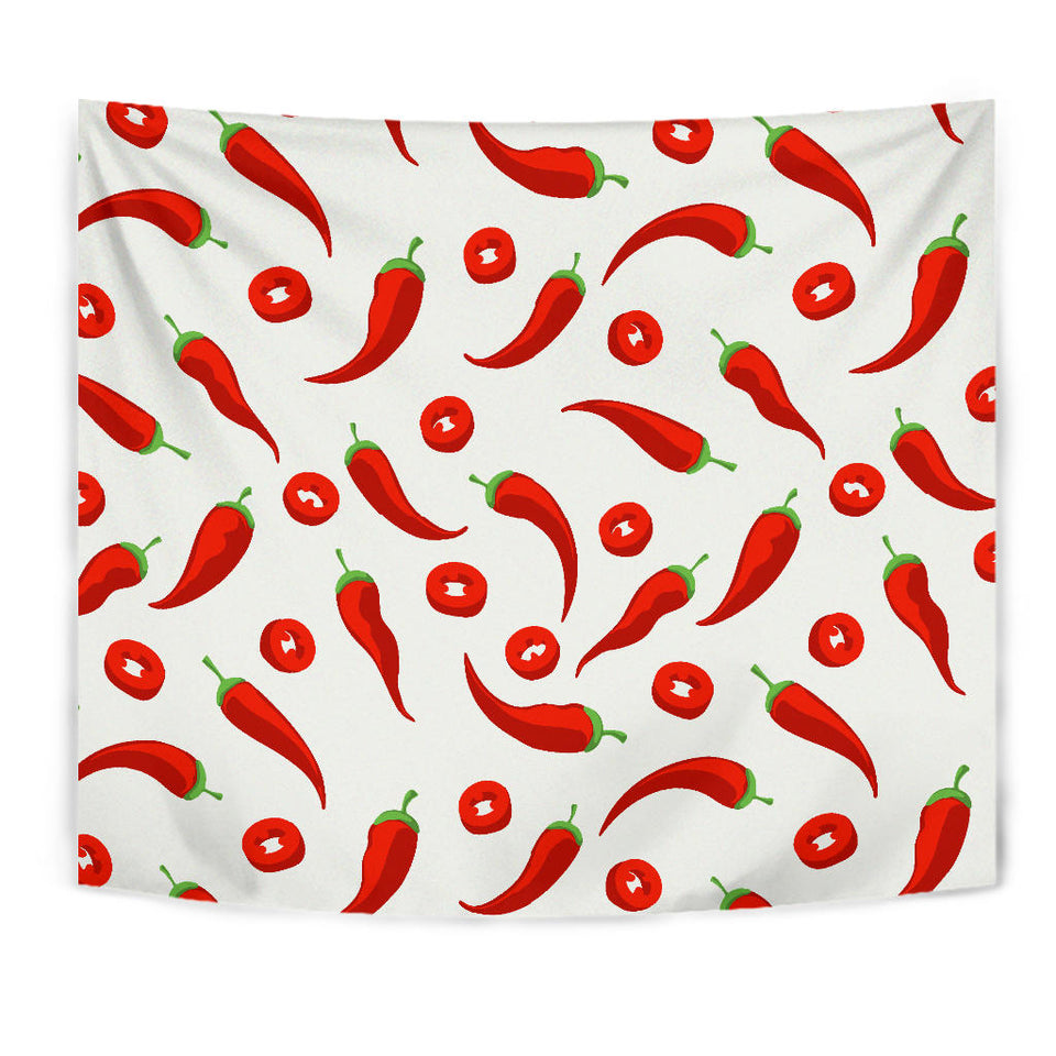Chili Pattern Wall Tapestry