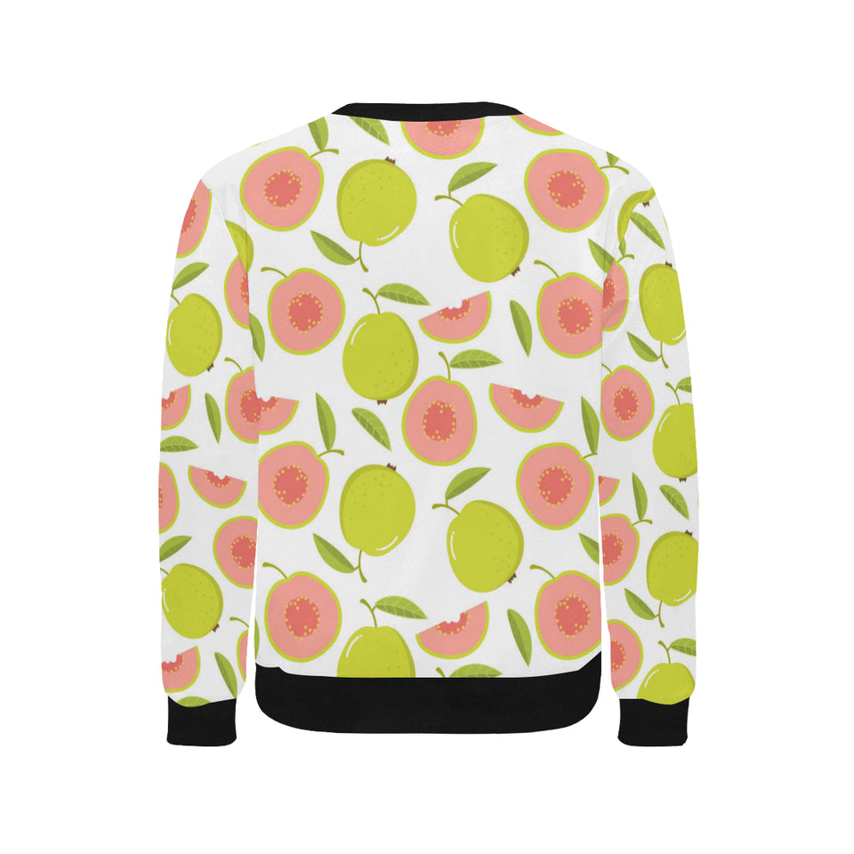 Guava pattern Men's Crew Neck Sweatshirt