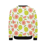 Guava pattern Men's Crew Neck Sweatshirt