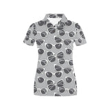 Sun Glasses Pattern Print Design 04 Women's All Over Print Polo Shirt