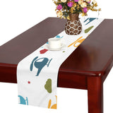 Colorful helicopter pattern Table Runner