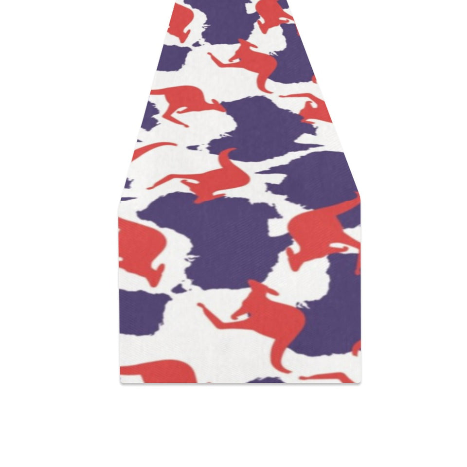 Kangaroo Australian pattern Table Runner