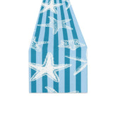 Starfish blue blackground Table Runner