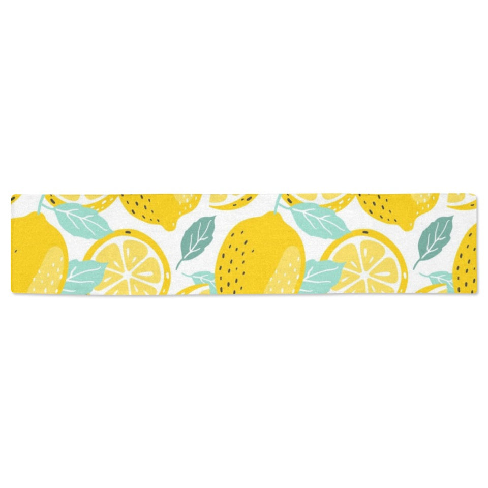 lemon design pattern Table Runner