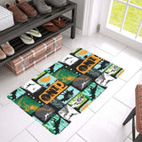 dinosaurs print pattern Doormat