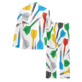 Darts Pattern Print Design 03 Men's Long Pajama Set