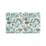 Dragonfly Butterfly Plants insect flower vintage s Doormat