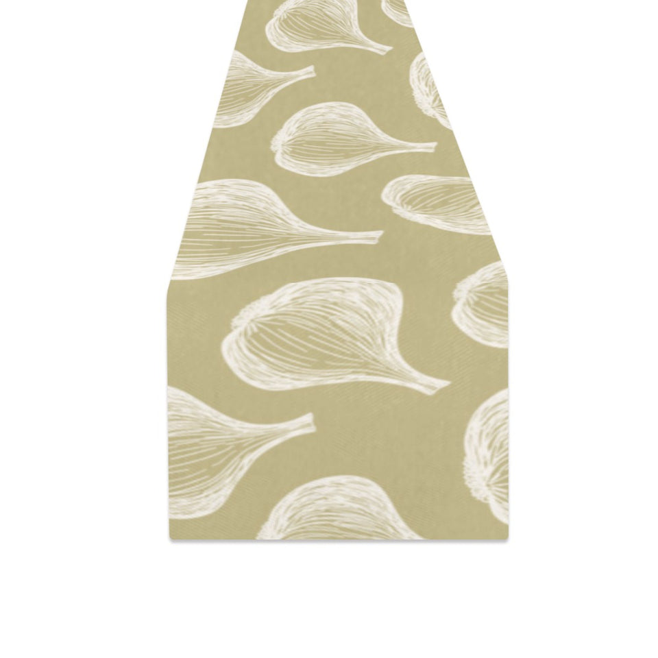 Garlic design pattern Table Runner