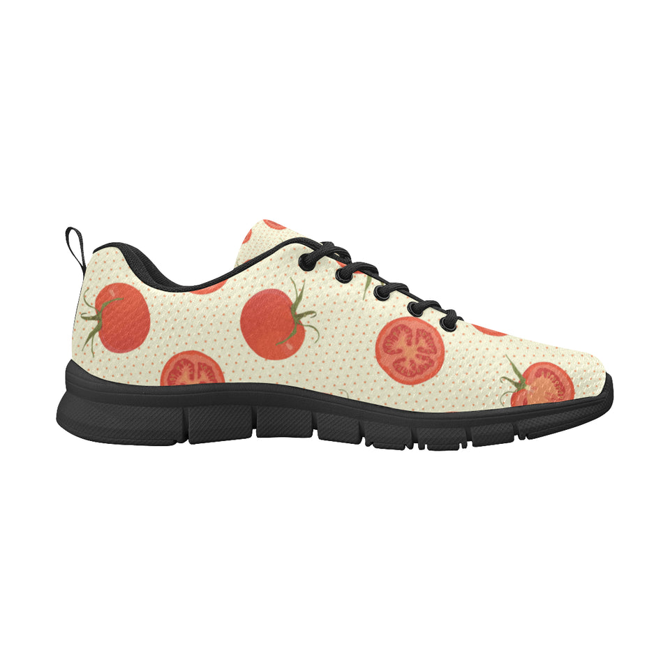 Tomato dot background Women's Sneaker Shoes