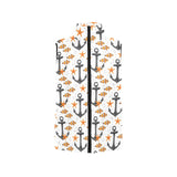 Clown Fish Pattern Print Design 02 Men's Padded Vest