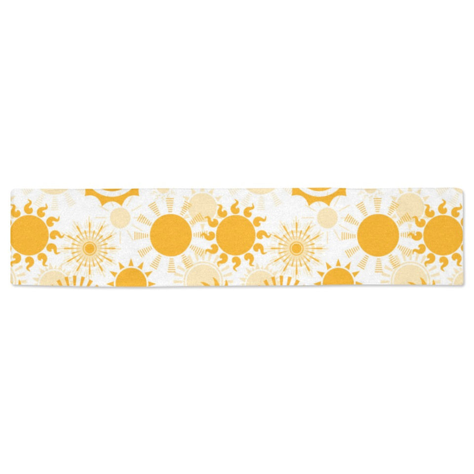 Sun design pattern Table Runner