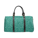 Math Pattern Print Design 01 Travel Bag