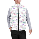 Helicopter plane pattern Men's Padded Vest