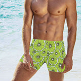 Slices of Lime design pattern Men's Swimming Trunks