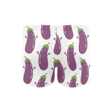 Eggplant Pattern Print Design 01 Men's Swimming Trunks