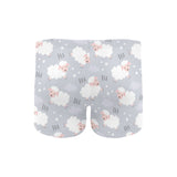 Sweet dreams sheep pattern Men's Swimming Trunks