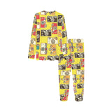 Camera Pattern Print Design 02 Kids' Boys' Girls' All Over Print Pajama Set