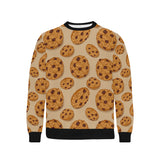 Cookie pattern Men's Crew Neck Sweatshirt
