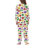 Dice Pattern Print Design 03 Kids' Boys' Girls' All Over Print Pajama Set