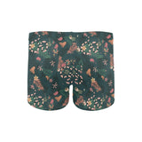 Snake forest pattern Men's Swimming Trunks
