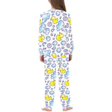 Duck Pattern Print Design 01 Kids' Boys' Girls' All Over Print Pajama Set