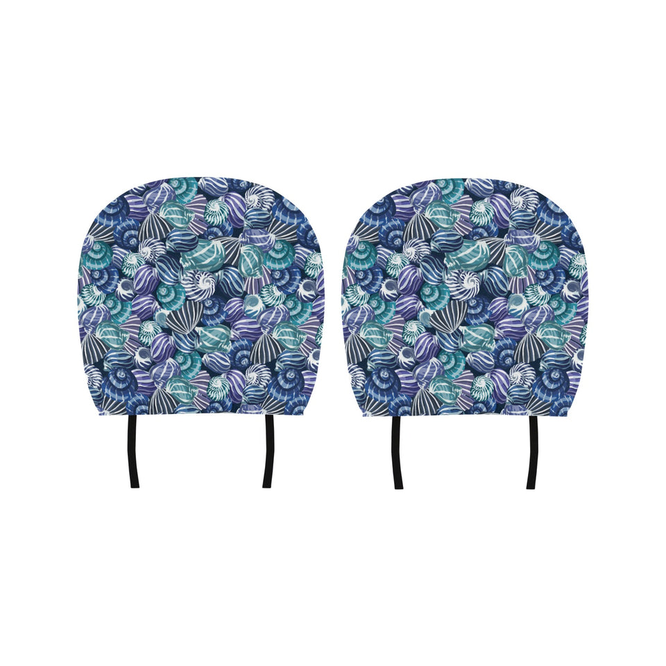 Shell design pattern Car Headrest Cover