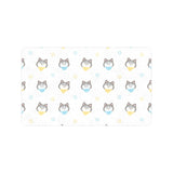 Cute Siberian Husky pattern Doormat