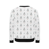 Penguin pattern Men's Crew Neck Sweatshirt