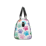 Dog Paws Pattern Print Design 01 Travel Bag