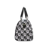 Music Notes Pattern Print Design 01 Travel Bag