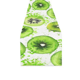 Watercolor kiwi pattern Table Runner