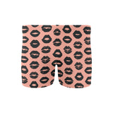 Lips Pattern Print Design 02 Men's Swimming Trunks