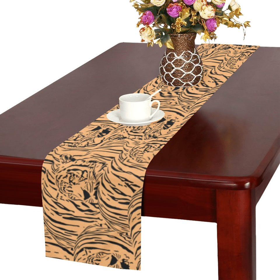 Bengal tigers pattern Table Runner