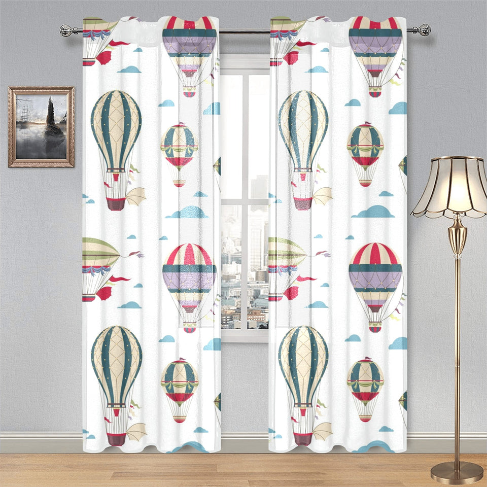 Hot air balloon pattern Gauze Curtain