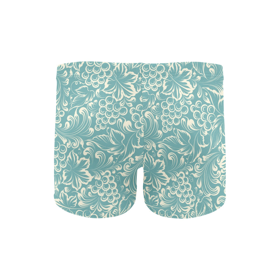 Classic Hand drawn Grape pattern Men's Swimming Trunks