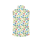 Chemistry Periodic Table Pattern Print Design 05 Men's Padded Vest