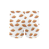 Clown Fish Pattern Print Design 03 Men's Swimming Trunks