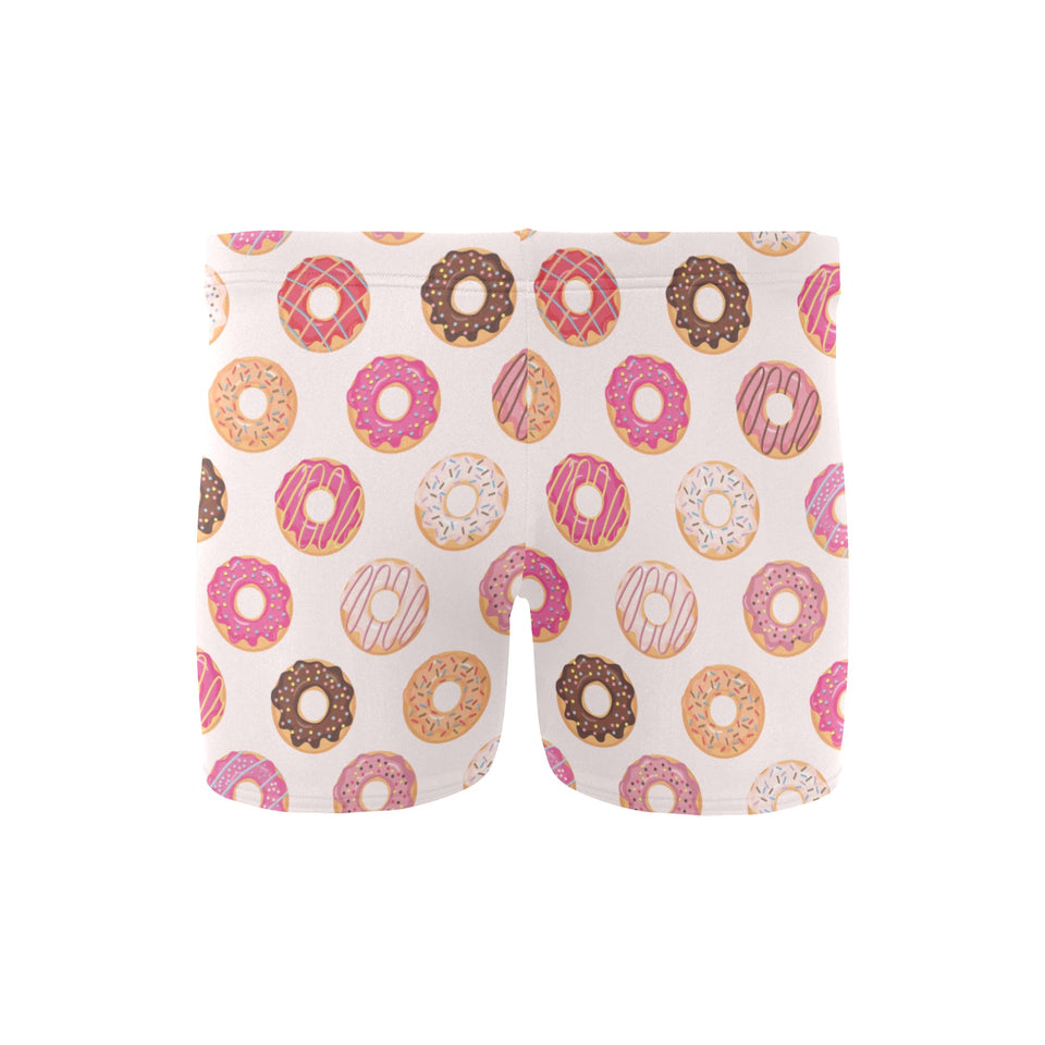 Colorful donut pattern Men's Swimming Trunks