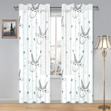 Cute goat design pattern Gauze Curtain