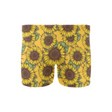 Sunflower pattern Men's Swimming Trunks