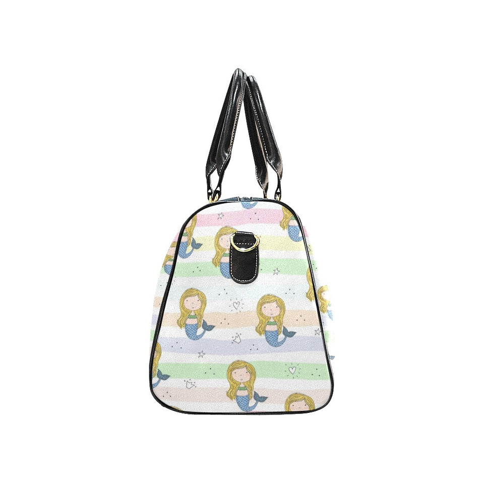 Cute hand drawn mermaid Travel Bag