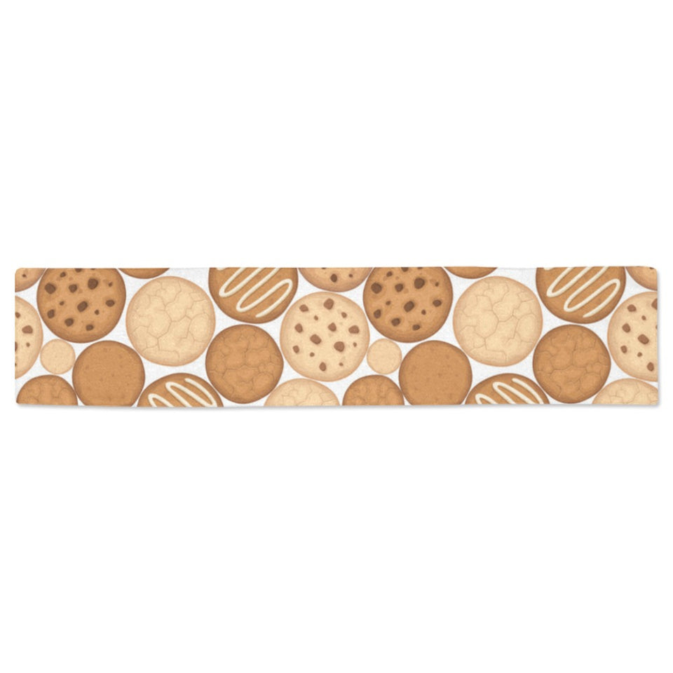 Various cookie pattern Table Runner