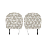 Scallop shell pattern Car Headrest Cover