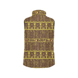 Egypt Hieroglyphics Pattern Print Design 03 Men's Padded Vest