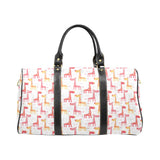 Giraffe Pattern Print Design 03 Travel Bag